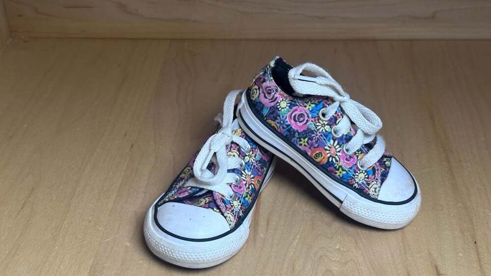 Converse Chuck Taylor All Star Toddler Floral Sneakers Multicolored